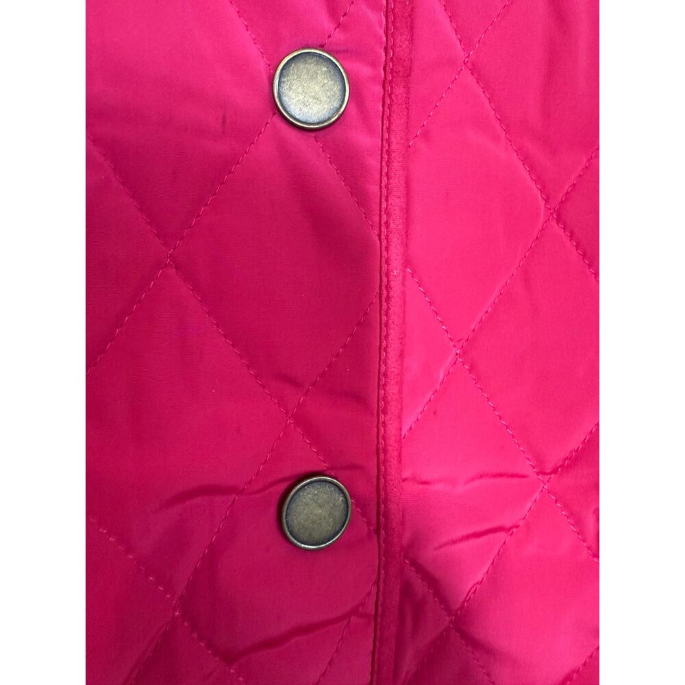 Talbots Buffalo Plaid Flannel Shirt & Quilted Vest Womens Size Small Petite - Picture 11 of 16